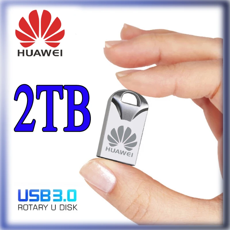 

2TB HUAWEI 100% Original USB 3.0 Flash Drive 2 TB U Disk External Storage Memory Stick 2022 2 T Harddisk High Speed