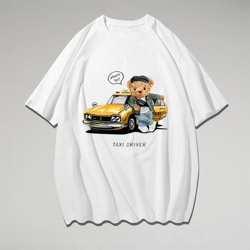 

Kawaii Lion New Arrivals Novelty Lovers Vetement Classic T-Shirt Painting Cool Wholesale Hip Hop Male Camiseta