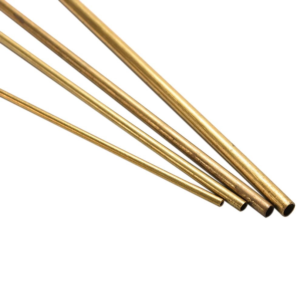 

1PC Length 300mm Long 0.45mm Brass Tubes Diameter 2mm/3mm/4mm/5mm/6mm Wall Brass Pipe Brass Tube Cutting Tool High Quality