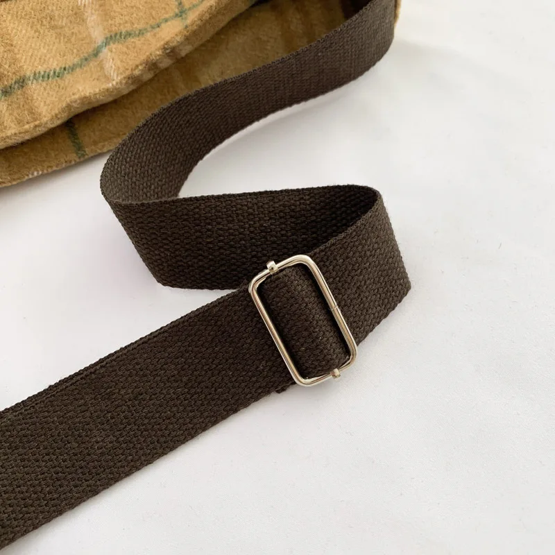 Женская клетчатая сумка-тоут в стиле ретро с цветными блоками