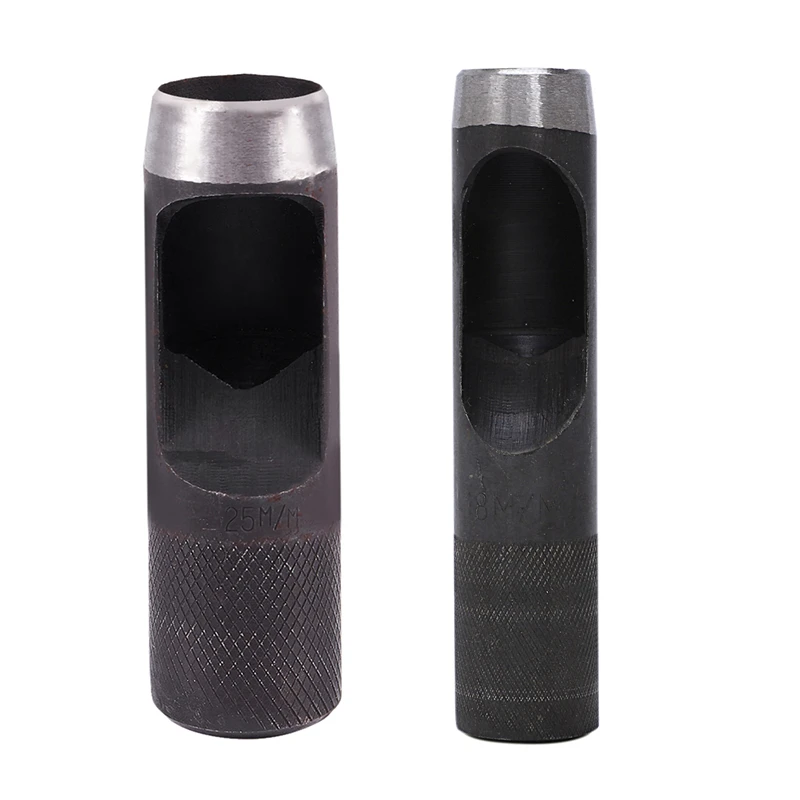 

2 шт., дыроколы для кожаного ремня, 25 мм и 18 мм