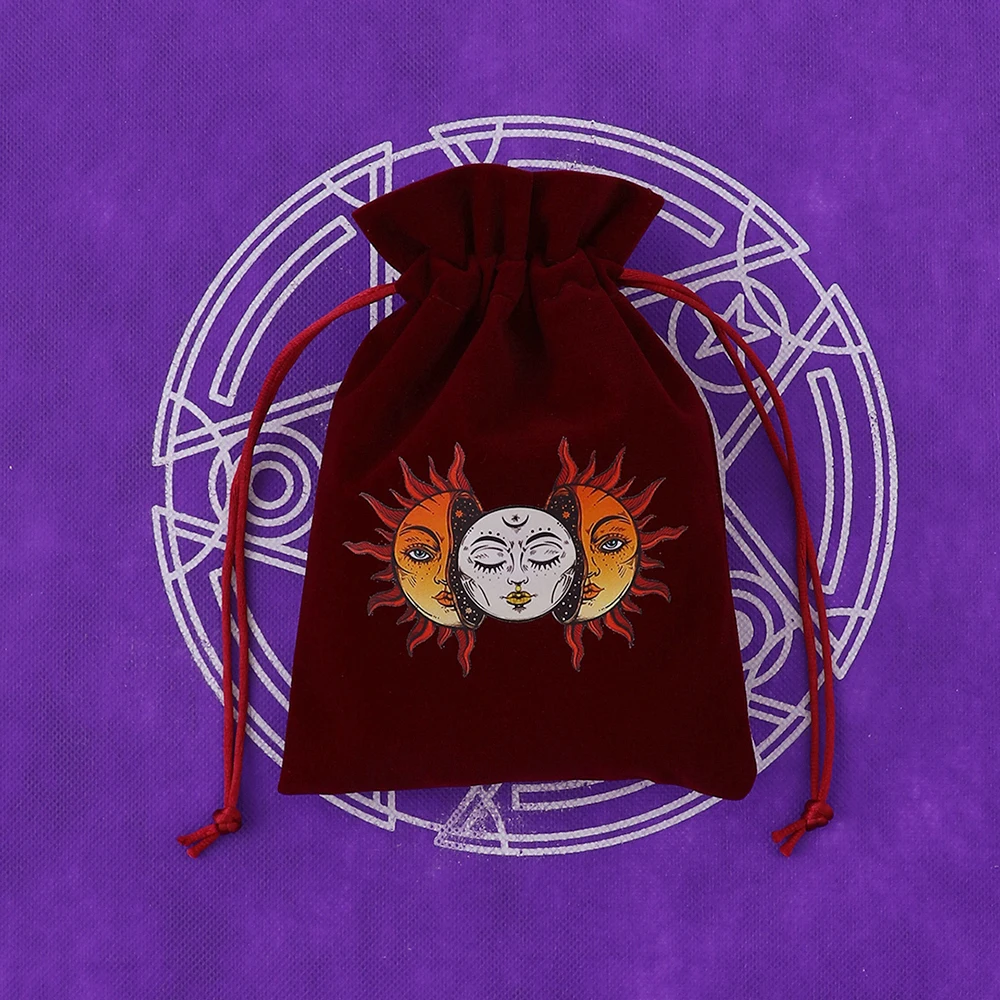 

Бархатная сумка для карт Таро