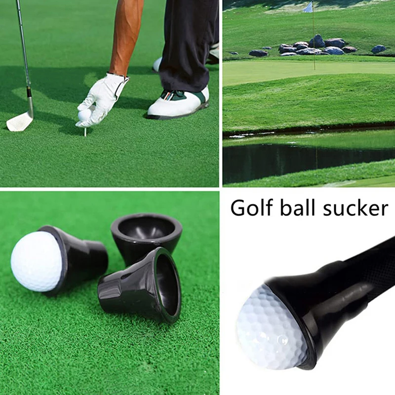 

Synthetic Rubber Easy Installation Golf Ball Pickup Retriever Suction Cup For Putter Training Aid Ball Picker Golf Accessories