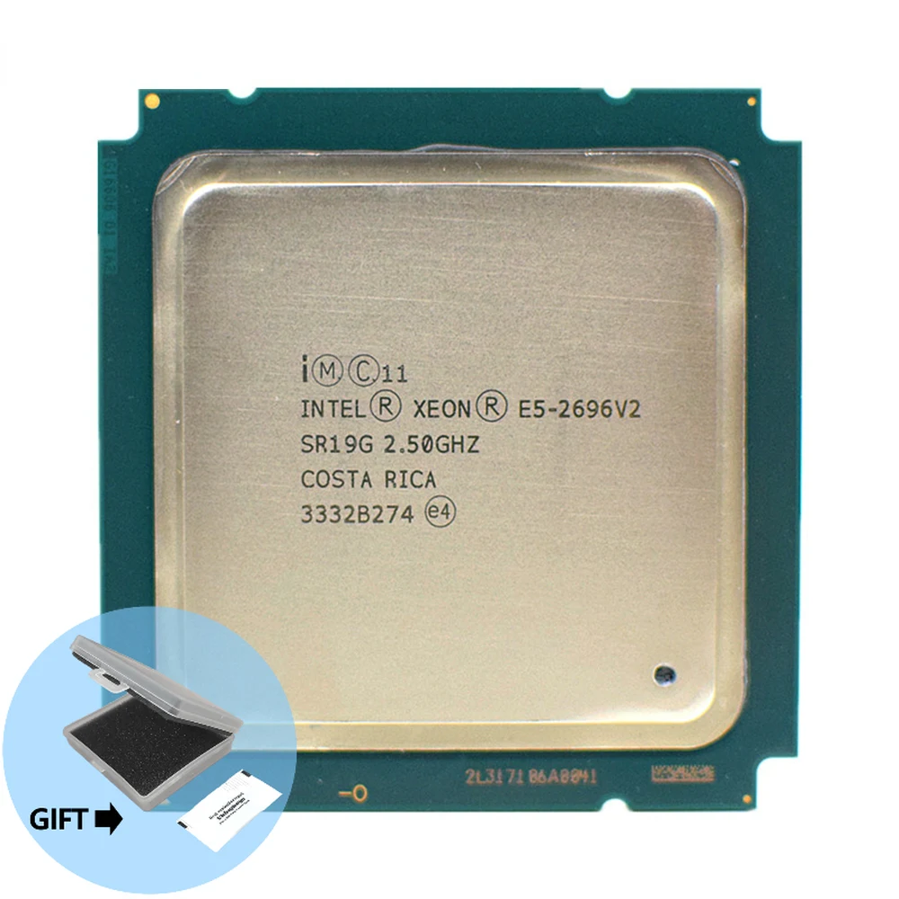 

Процессор Intel Xeon E5 2696 V2, 2,5 ГГц, 12 ядер, 24 потока, 30 Мб, 115 Вт, LGA 2011, E5 2696v2