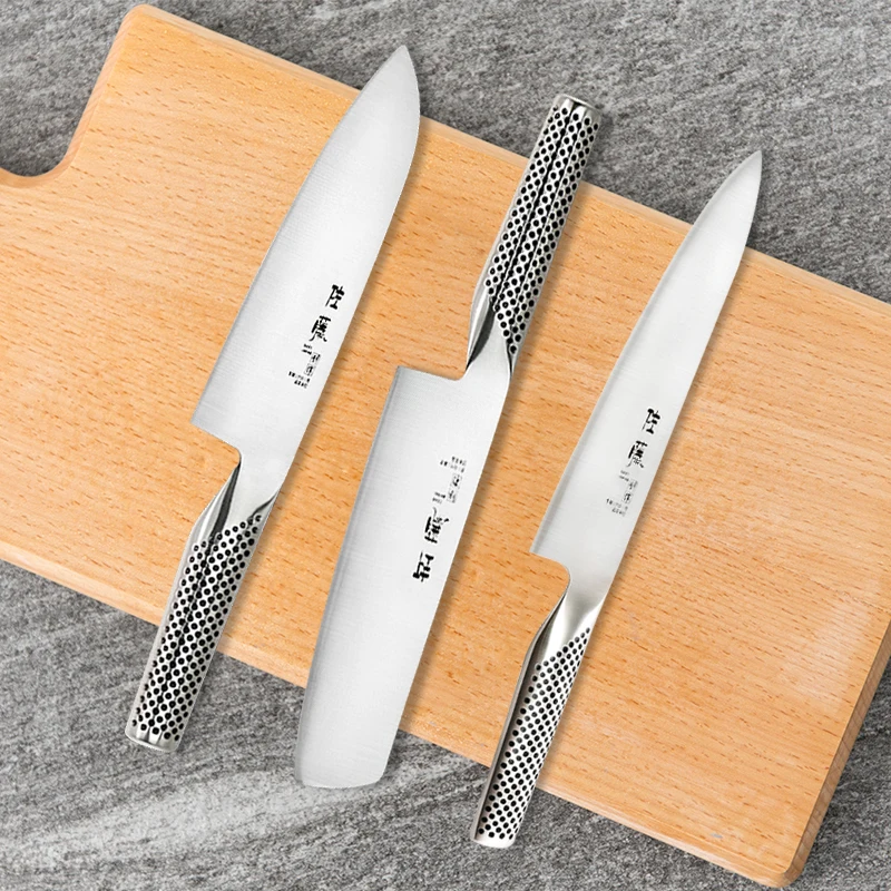 Japanese Kitchen Knife Set Fish Fillet Stainless Steel Meat Cleaver Chef Knife Sushi Knife Santoku Knife Cooking Tools