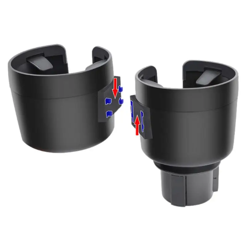 

Dual Car Cups Holders 2 In 1 Cup Holders Drinks Storage Expander Case For Cars Trucks Autos Adjustable Car Cup Expander Adapter