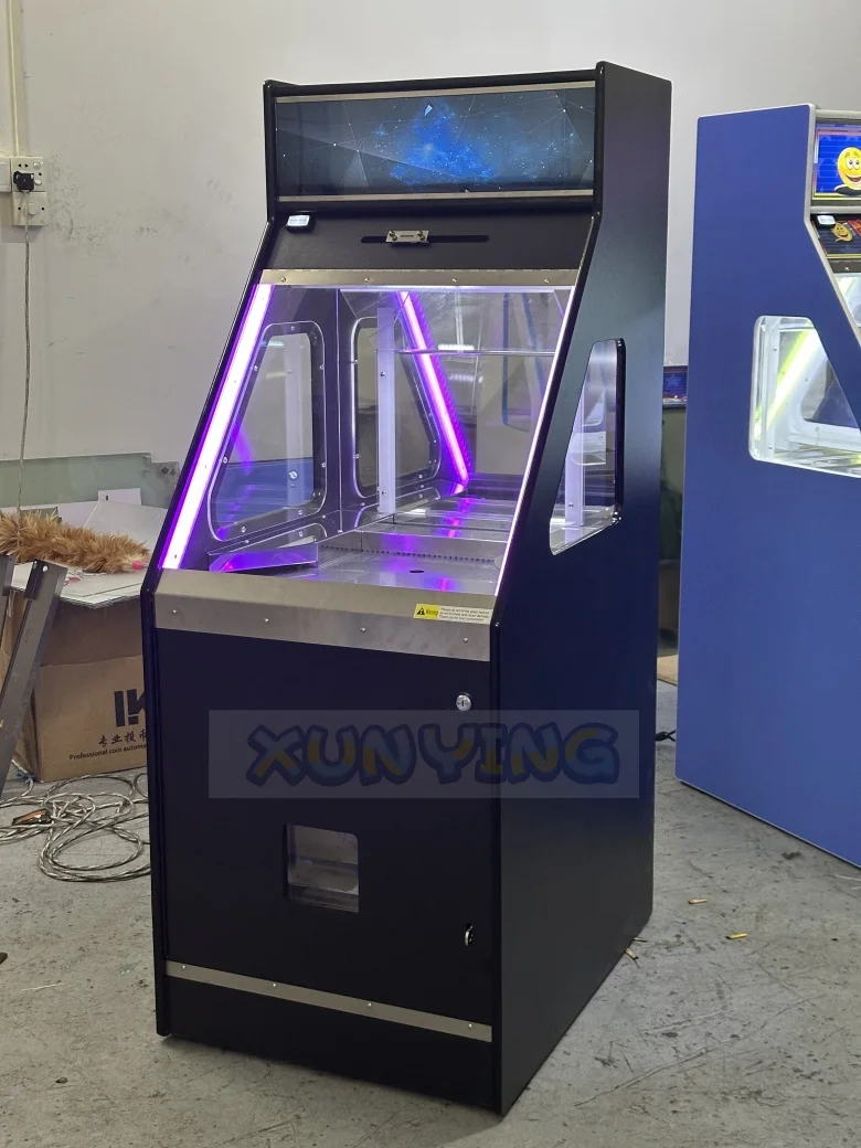 Фото Лидер продаж, металлический толкатель для монет для взрослых, торговый игровой автомат, пластиковый жетон с диспенсером для билетов для продажи, торговля №2