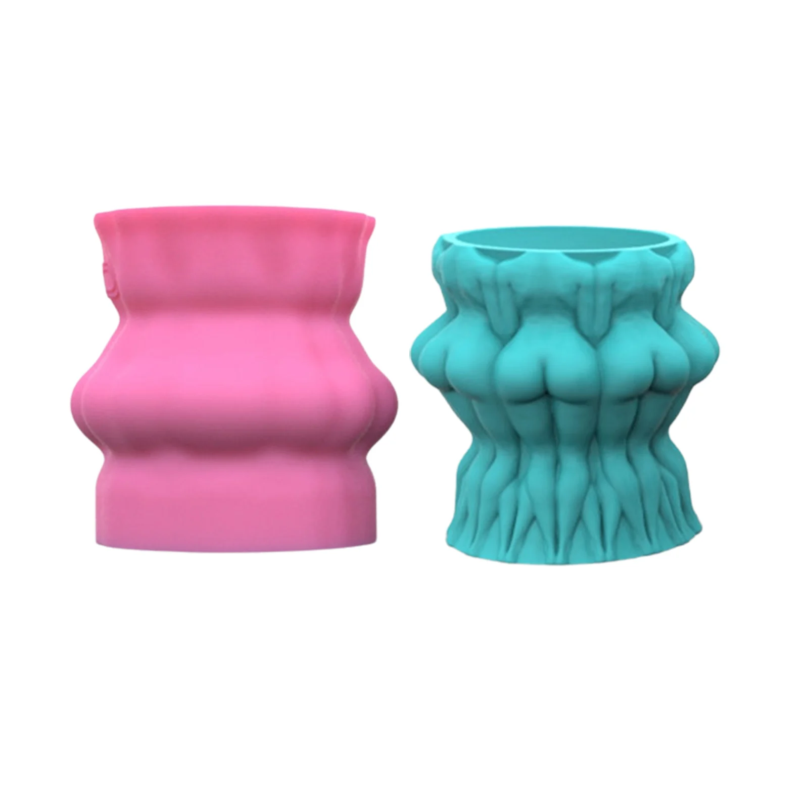 

Concrete Flower Pot Silicone Molds Flower Plants Silicone Mold Succulent Planter Pot Mould Epoxy Resin Molds For Plants Handmade