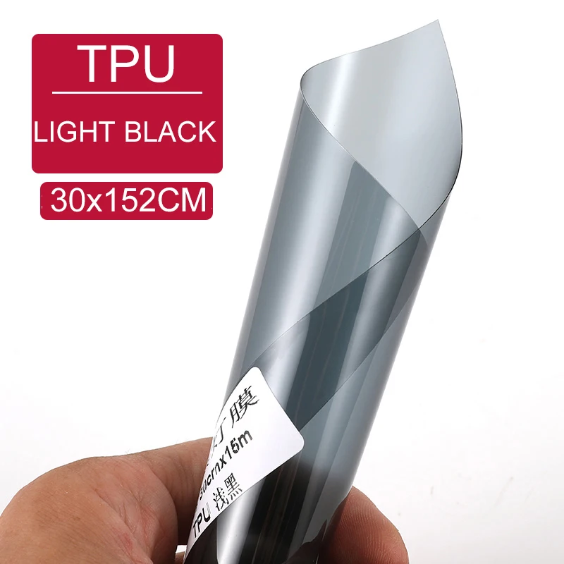 

Фотохромная Пленка BLALION Из ТПУ Для Автомобильных Фар, Защита От Царапин HD, Черный/фиолетовый, Совместимая С Бортовыми Лам...