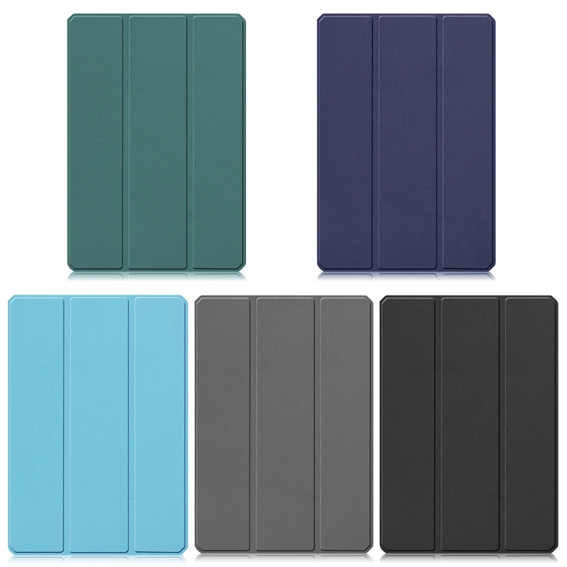 

Slim Leather Stand Foldable TPU Back Cover for w/ Auto Wake/Sleep for Pad 5