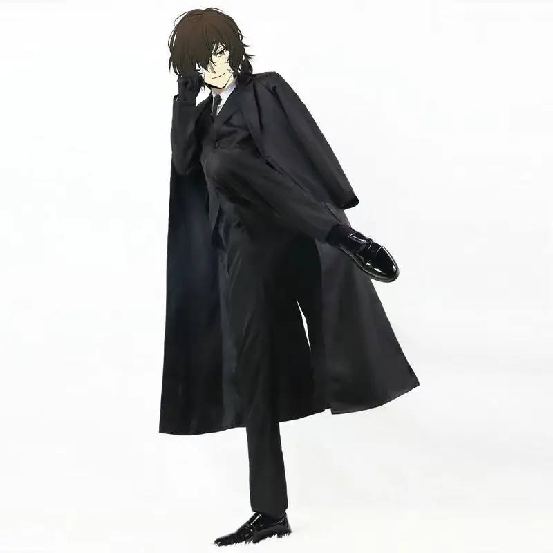 Костюм Для Косплея Bungo Stray Dogs Комплект Унисекс Взрослых Хэллоуин Нака-хара Чууя