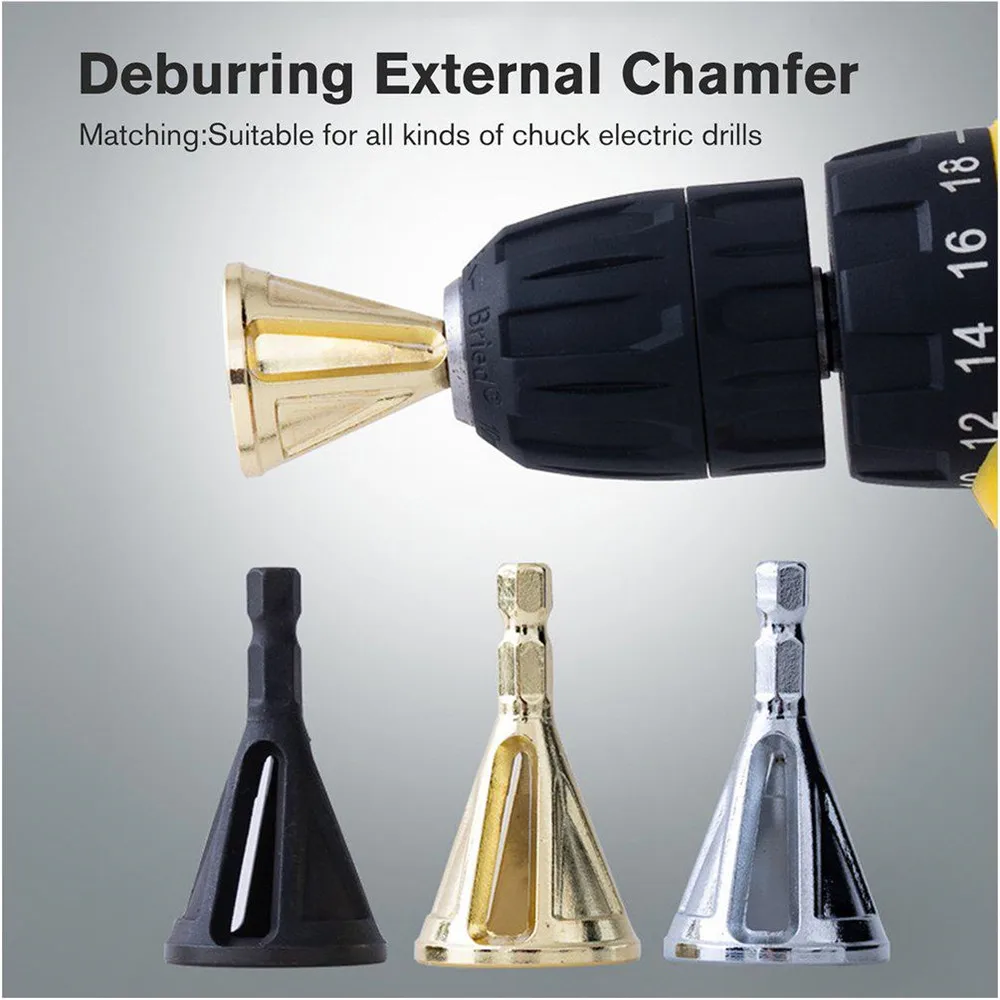 

Newest Deburring External Chamfer Tool Stainless Steel Remove Burr Tools for Metal Drilling Tool