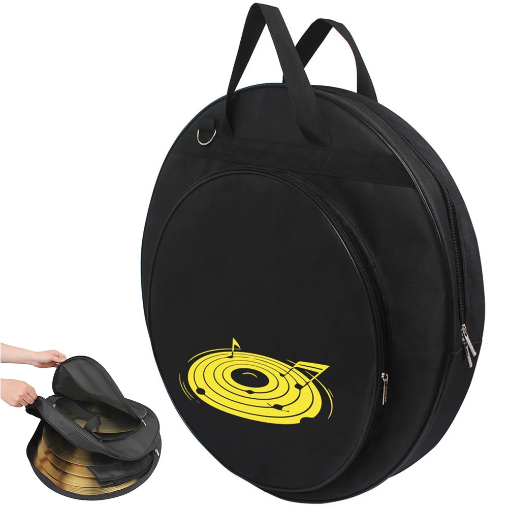 

Cymbal Bag Round Cymbal Case With Carry Handle Cymbal Case Holder Carrier Bag