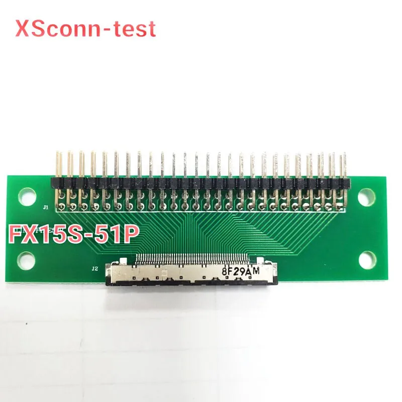 Тестовая плата для разъемов JAE FX15S-31PFX15S-41PFX15S-51P с интерфейсом DuPont 2.54 (art.: 3920dbd3a4ee3) - 3920dbd3a4ee3
