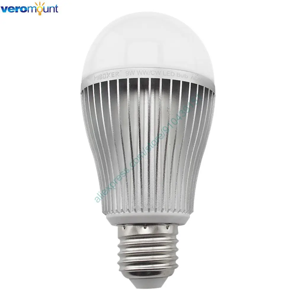 Miboxer FUT019 AC100-240 В 2 4G RF 9 Вт CCT двойной белый CW/WW цветовая температура/яркость