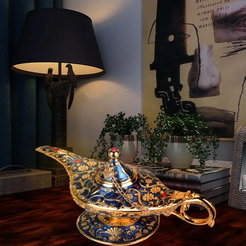 Лампа Aladdin винтажная лампа рандомный горшок Классический арабский костюм