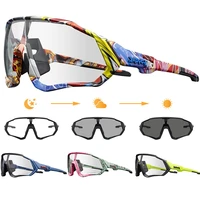 kapvoe photochromic cycling sunglasses polarized lens road mtb bike glasses cycling glasses sports eyewear goggle