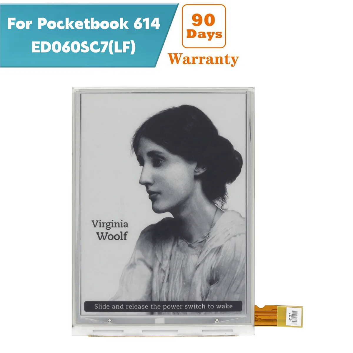 Оригинальный 6-дюймовый экран Eink ED060SC7(LF) для электронной книги PocketBook 614 дисплей