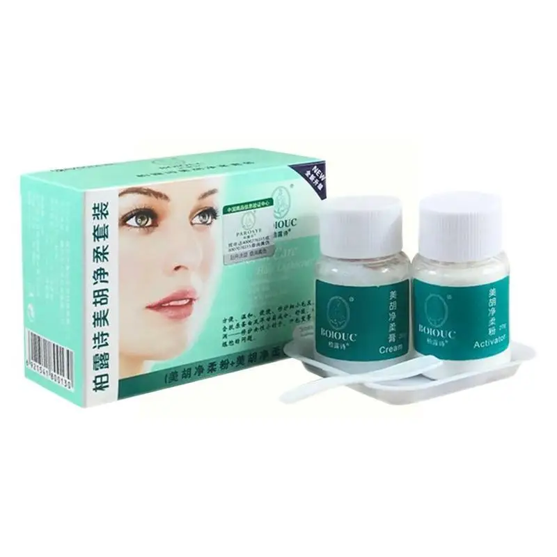 

Hair Bleaching Cream Mustach Removal Dark Hair Whitening Women Fast Remove Eye Bleach Mustache Permanent Brow W8O9