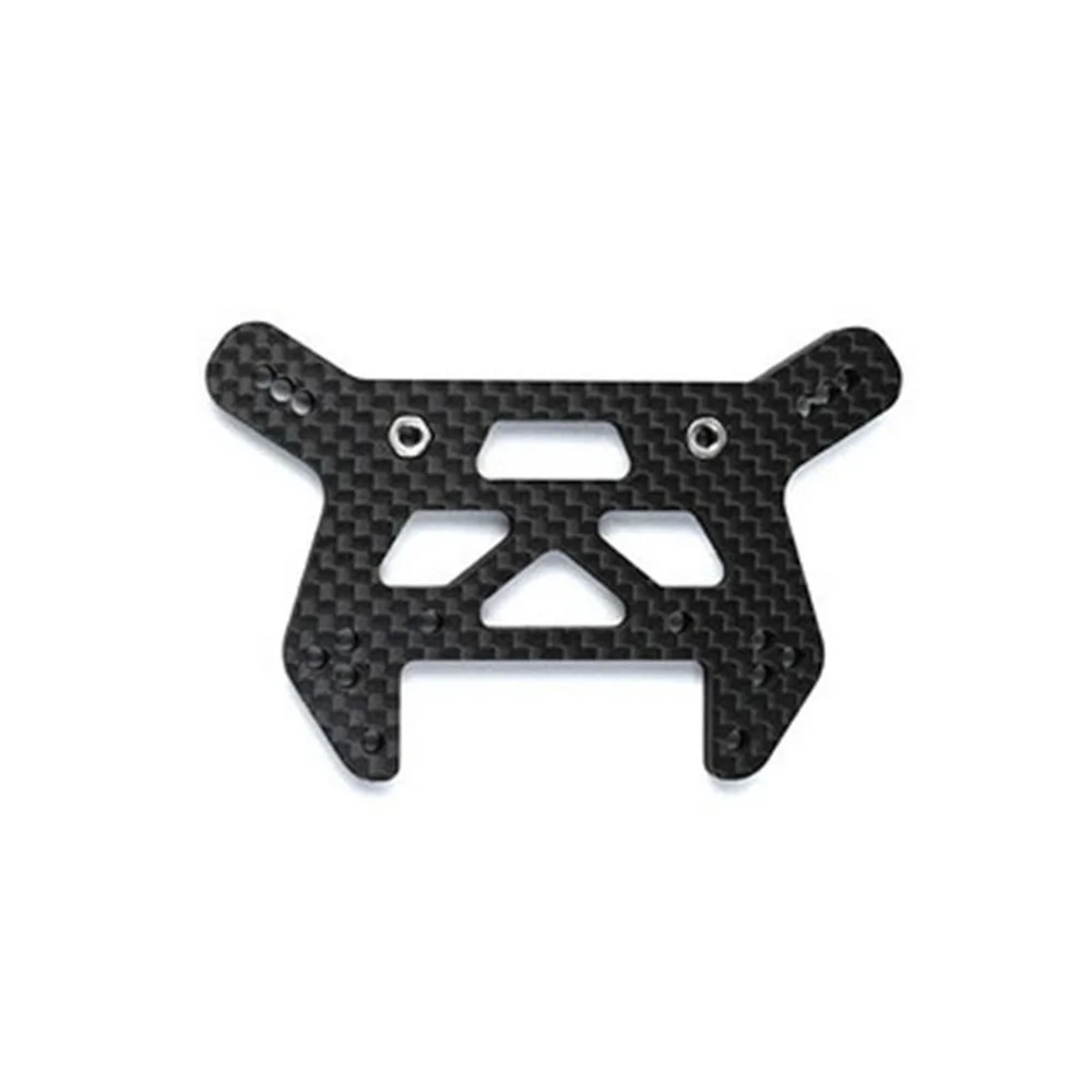 

Model Car Carbon Fiber Front Rear Shock Mount Butterfly Bracket Upgrade Accessories for KM 1/7 Pull C3 WRC RC Car