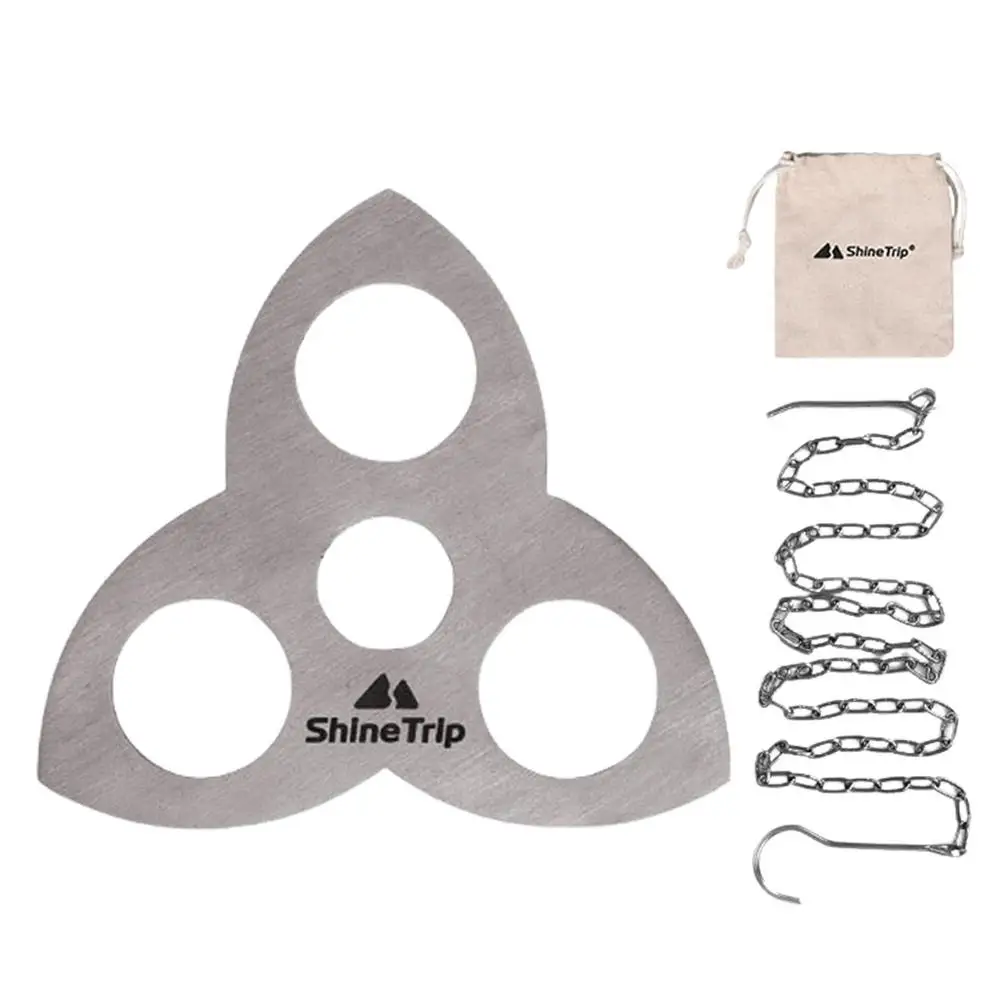 Тренога для кемпинга гриль доска готовки на открытом воздухе искусственная из