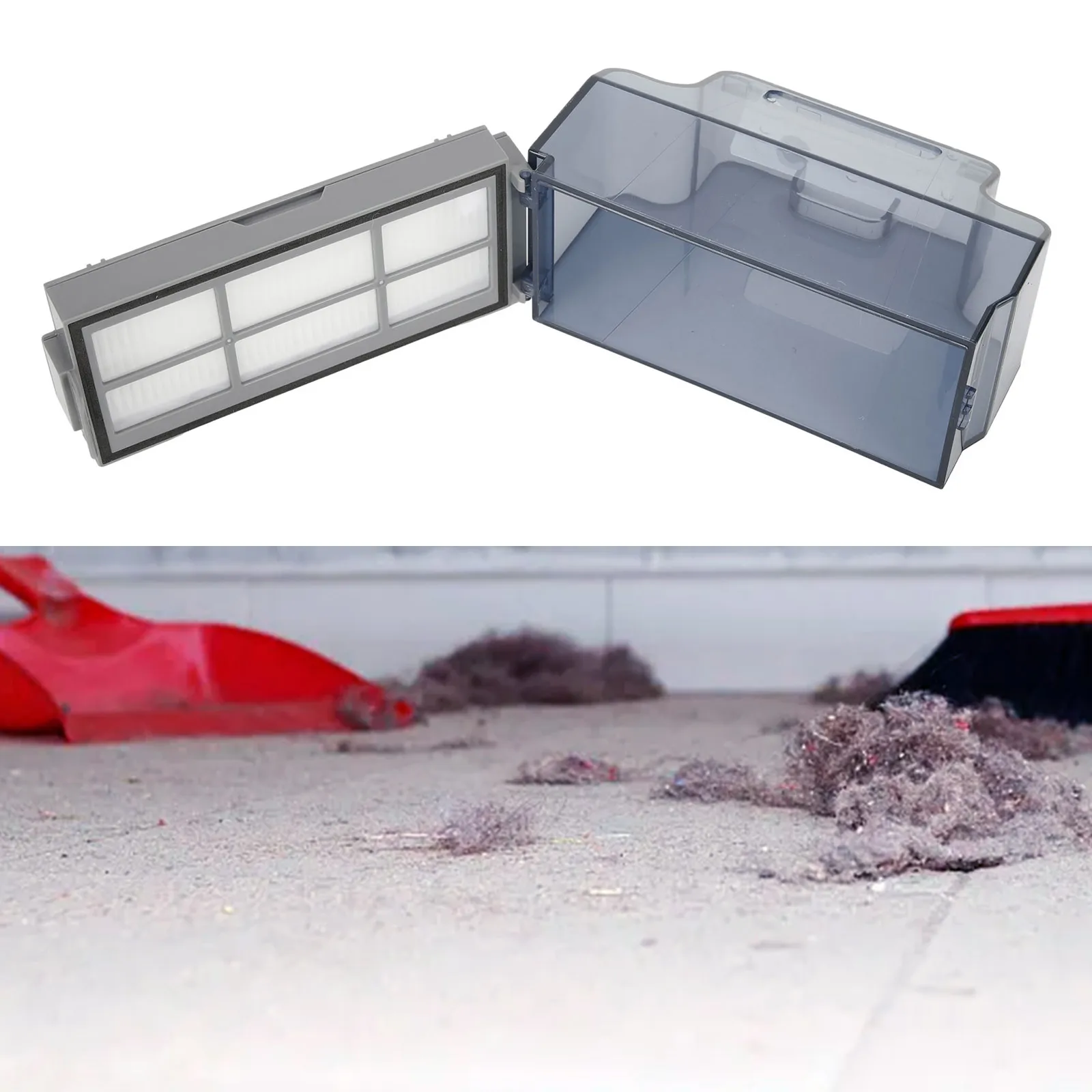 Коробка для мусора деталей робота-пылесоса Lefant M210/M213/M210B эффективно пустой