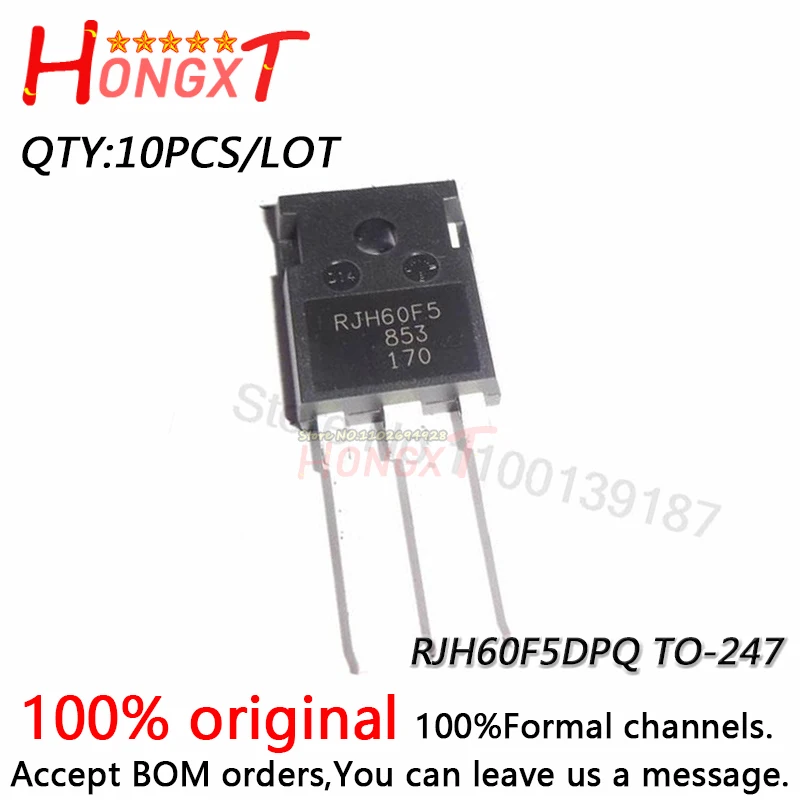 10 шт. 100% новый RJH60F5DPQ RJH60F5 80A 600 в RJH60F7DPQ RJH60F7 90A 600 в TO-247 IGBT трубка