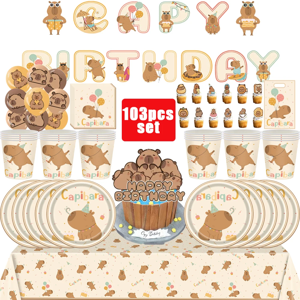 

Disney Набор для дня рождения с капибарой