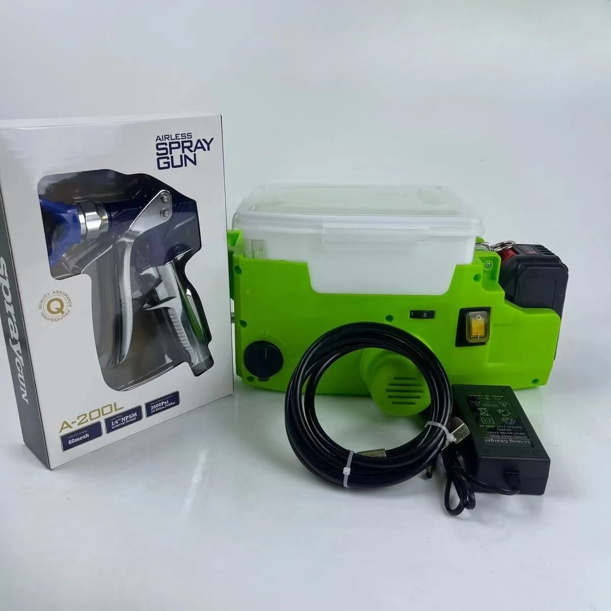 Портативный Электрический краскопульт домашний безвоздушный распылитель