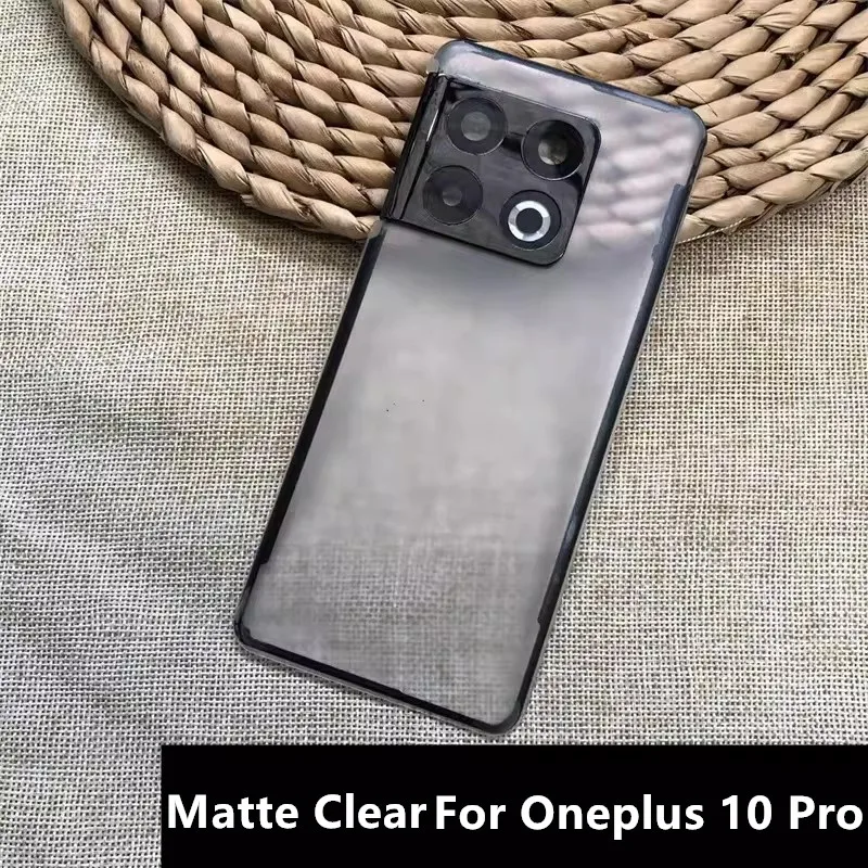 Корпус для Oneplus 12 11 10 Pro 10T One Plus 10Pro: прозрачная задняя крышка аккумулятора, прозрачное стекло для ремонта + линза камеры (art.: 3920db7ad8def) - 3920db7ad8def