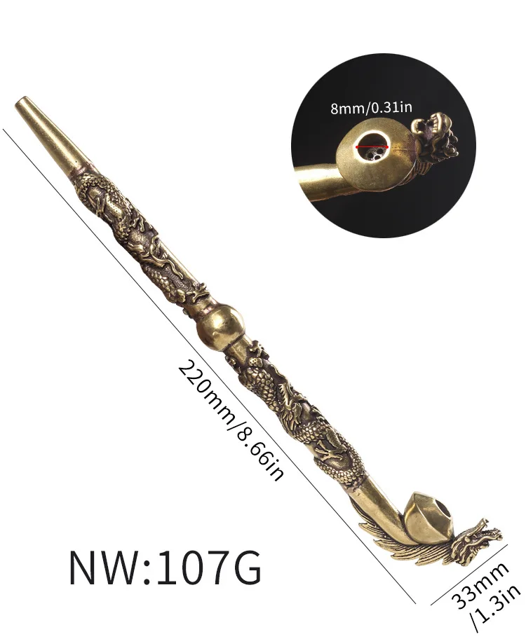 1 шт. курительная трубка 23 см |