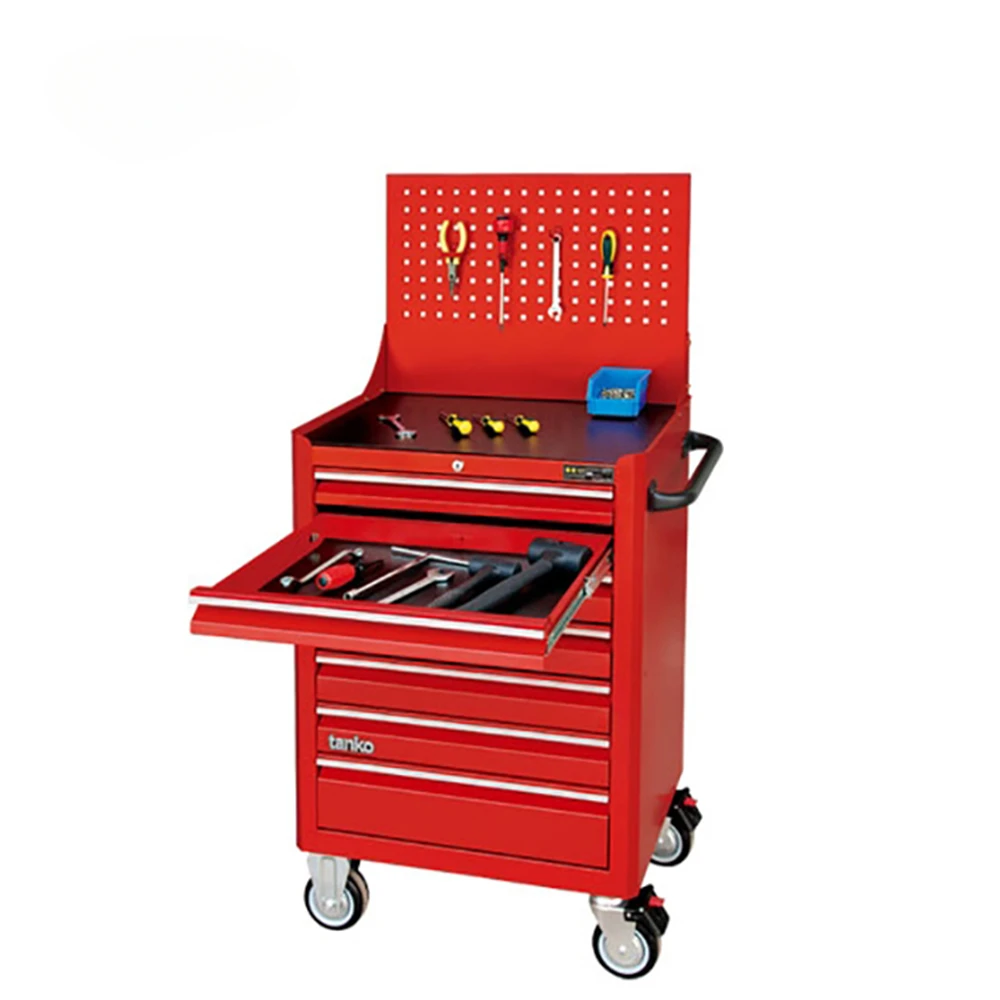 

Customized Stainless Steel Tool Roller Cabinet Workbench Combined Metal Tool Cabinet with Drawers
