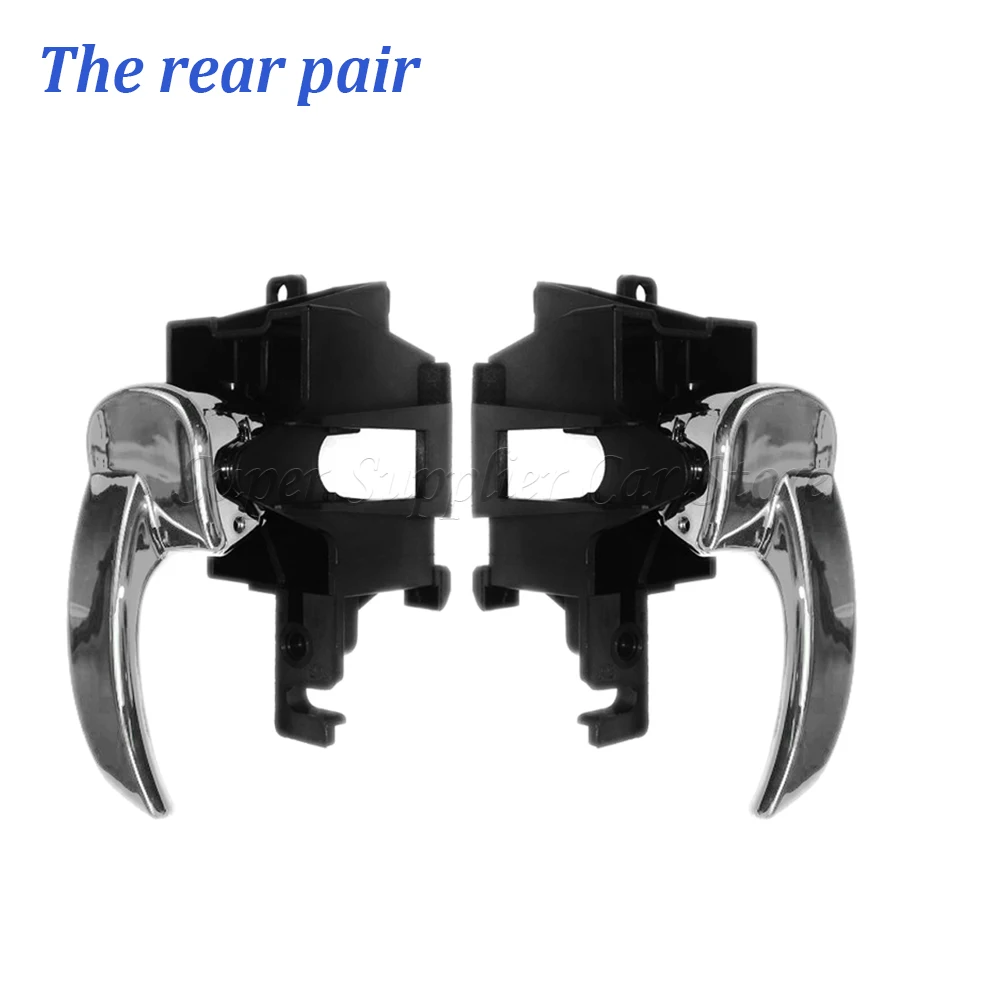 

Левая и правая передние и задние внутренние ручки дверей 80671-4X02B 806714X02B 80670-4X02B 806704X02B для Nissan Navara D40 Pathfinder 2004-2014