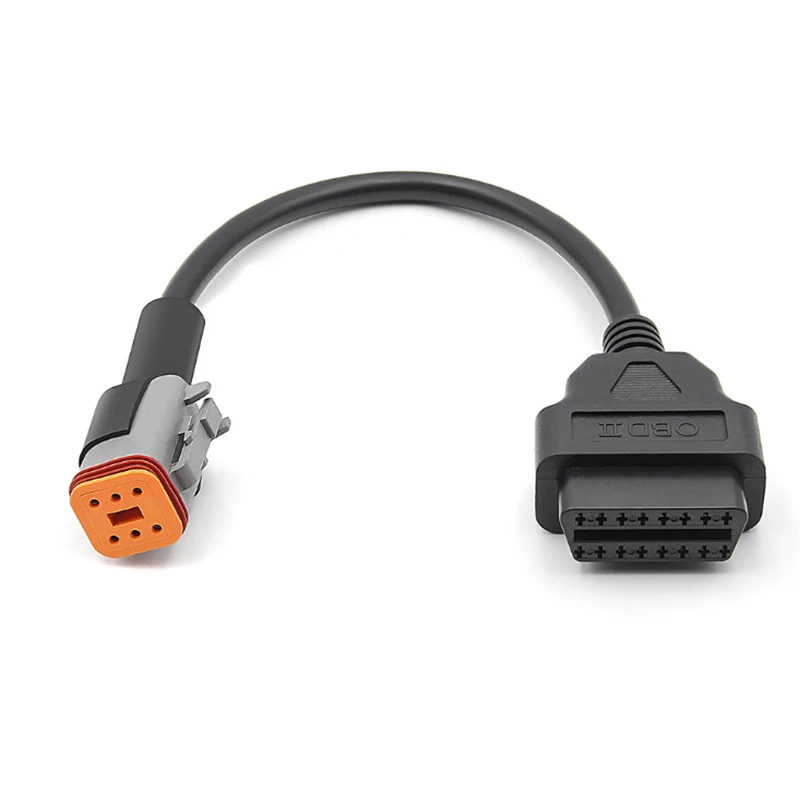 6/4 Pin к OBD2 Кабель-адаптер диагностический сканер для мотоцикла Harley Davidson |