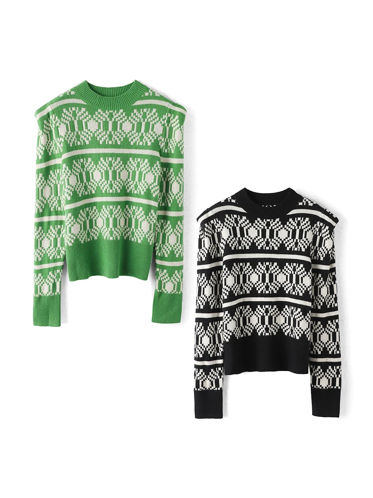 [Весь магазин на 2 предмета] Флисовый свитер серии 599 юаней вязаный Huaxi 2024 зима |