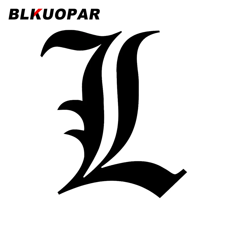 

BLKUOPAR для Death Note виниловые наклейки на машину водонепроницаемые наклейки Солнцезащитный окклюзий царапины автомобильные аксессуары для око...
