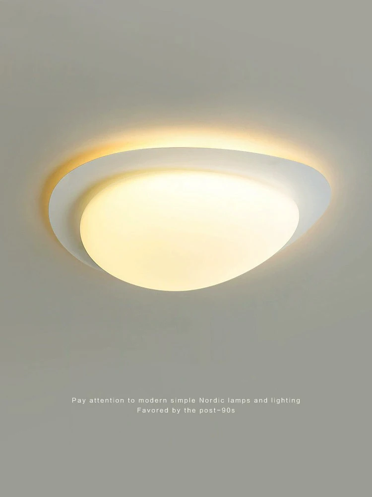 Светодиодный потолочный светильник Оригинальная лампа из дерева ореха цвет