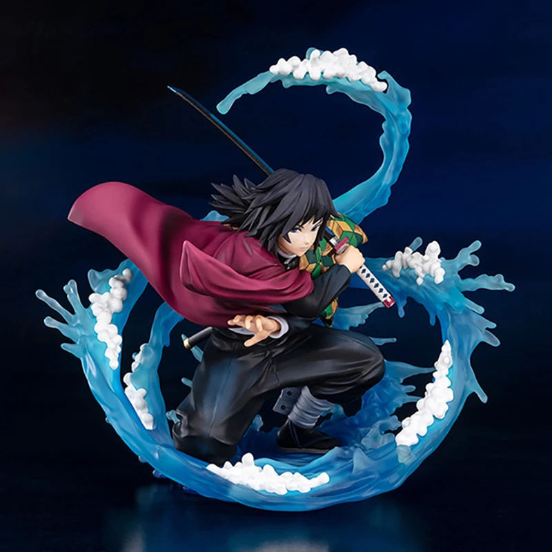 

17cm Demon Slayer Anime Figure Tomioka Giyuu Water Breath Action Figure PVC Collection Model Doll Toys Gift