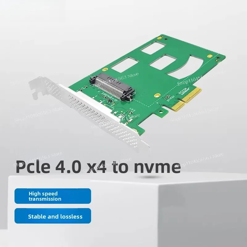 Фото Адаптер SFF-8639 (U.2) на PCIe 4.0 для корпоративных NVMe-накопителей №1