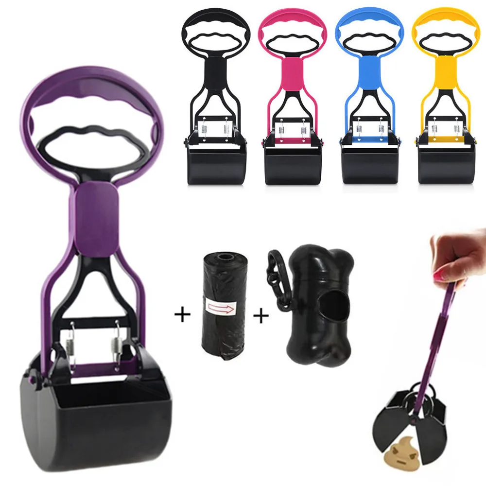 

Портативная Сумка-дозатор с длинной ручкой для кошек и собак