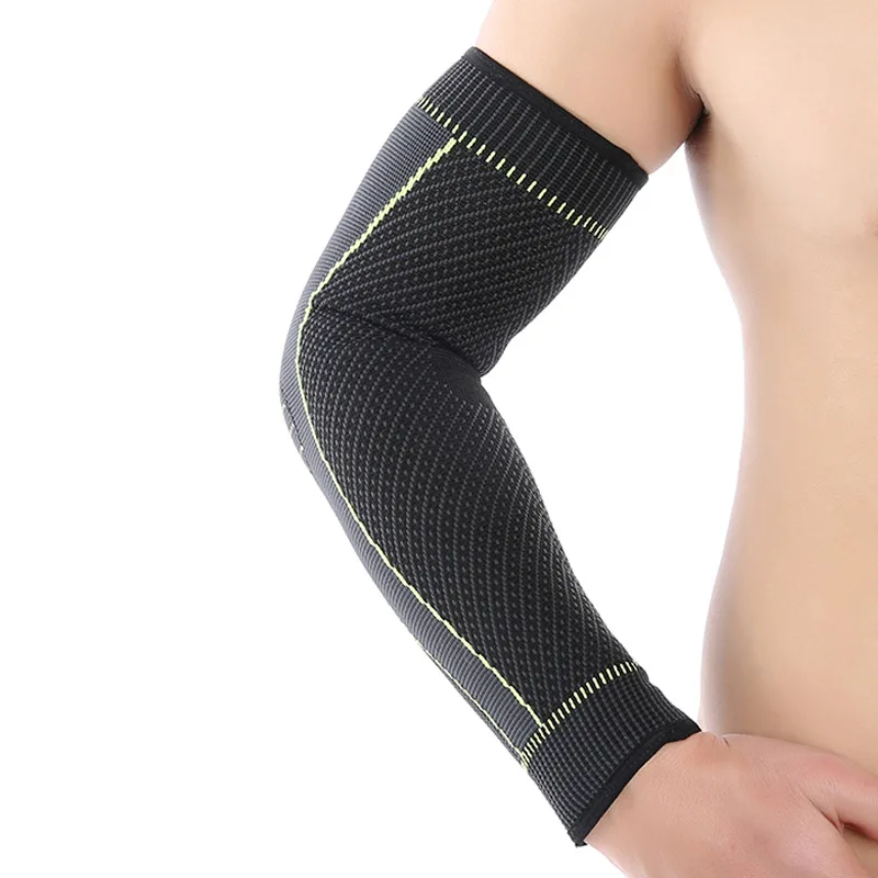 

1 PC Compression Elbow Support Pads Elastic Brace for Men Women Basketball Volleyball Fitness Protector Arm Sleeves