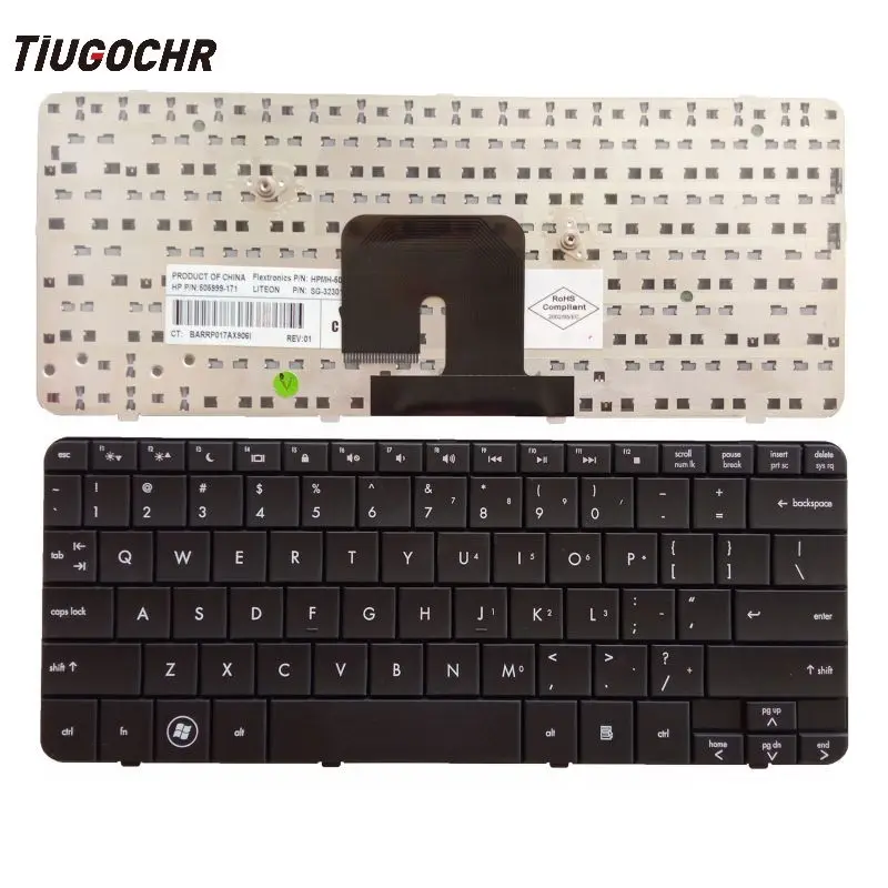 

Новинка для HP Compaq DV2 Series DV2-1000 DV2-1100 DV2-1200 US Keyboard