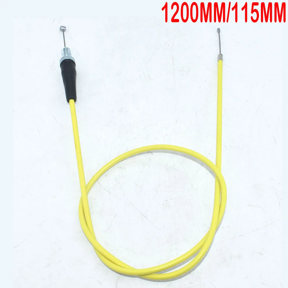 Red Throttle Clutch Cable For Chinese Pit Dirt Motor Bike Motorcycle XR50 CRF50 CRF70 KLX 110 125 SSR TTR BBR Horizontal Engine images - 6