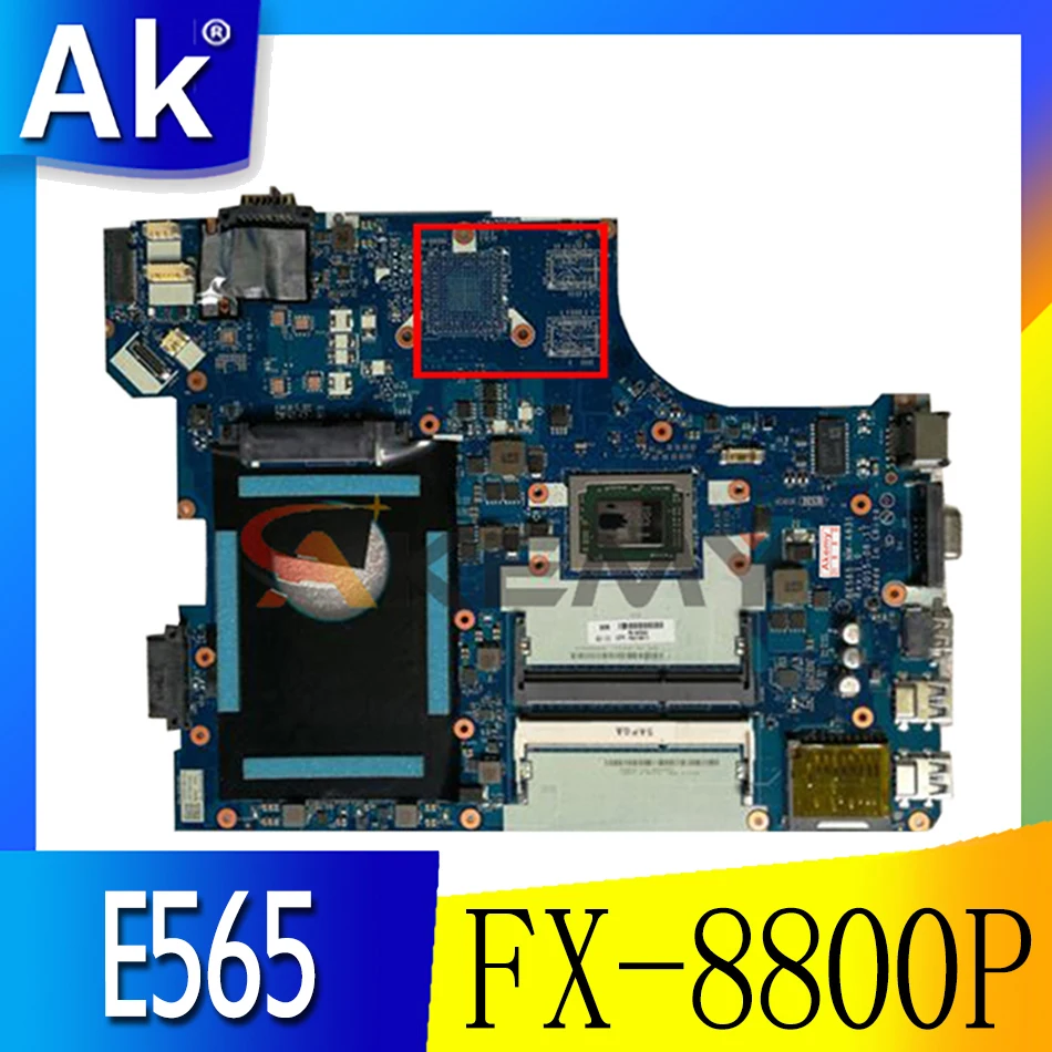 

Thinkpad E565 FX-8800P laptop independent graphics card motherboard.FRU 01AW126 01AW125 01AW124