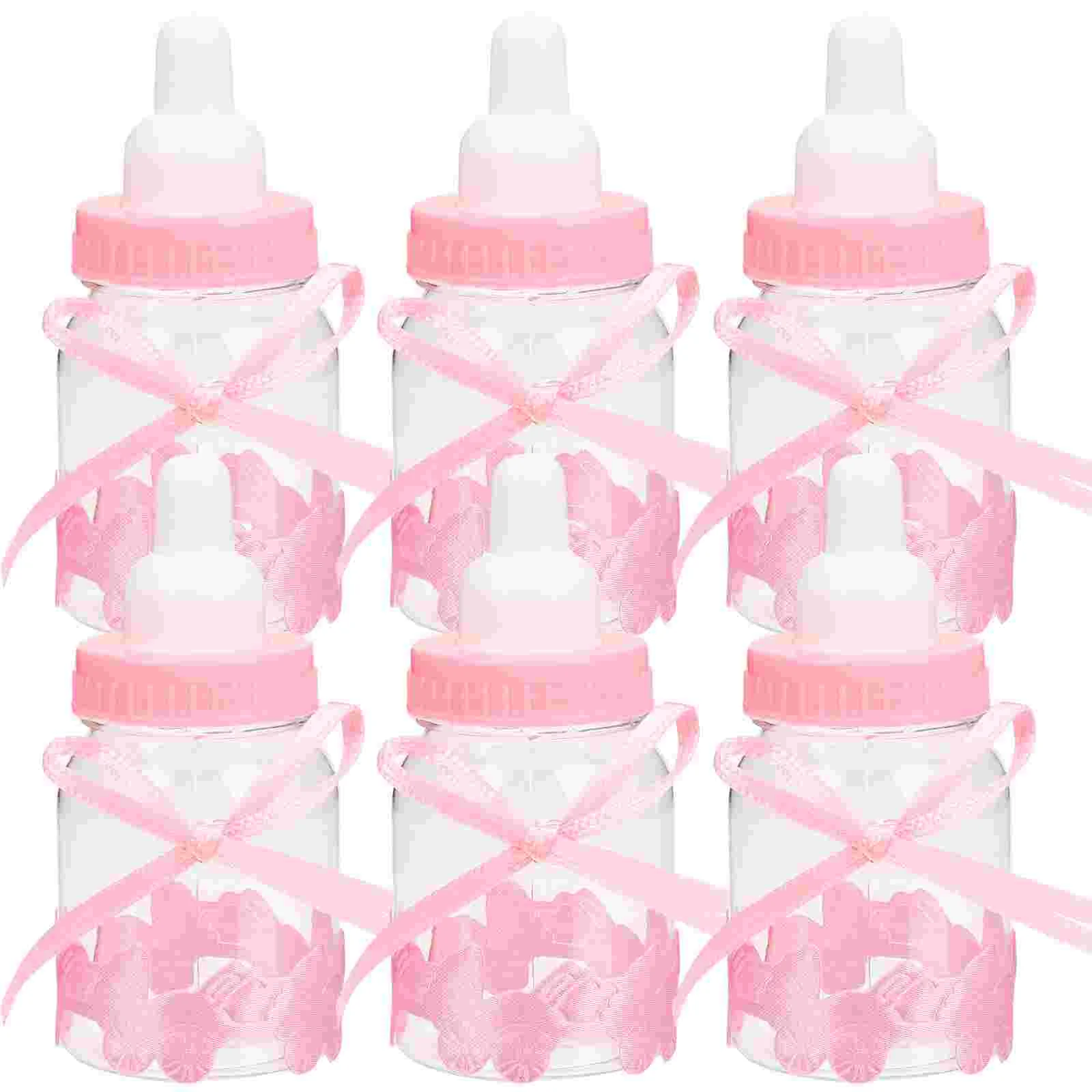 

24 Pcs Mini Bottle Little Gift Boxes Baptism Party Favors Candy Bag Small Bottles Birthday Shower