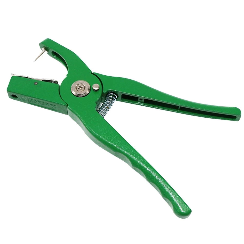 

Плоскогубцы для ушных бирок в виде животных, 1 шт., устройство управления, зеленый металлический зажим для ушных шип, инструмент для идентифи...