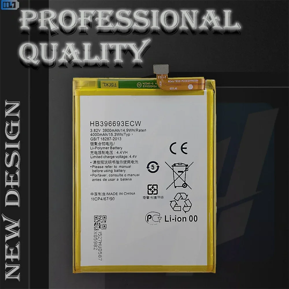 Сменная батарея для Mate8 NXT-AL10 DL00 CL00 TL00 HB 396693 Аккумулятор мобильного телефона