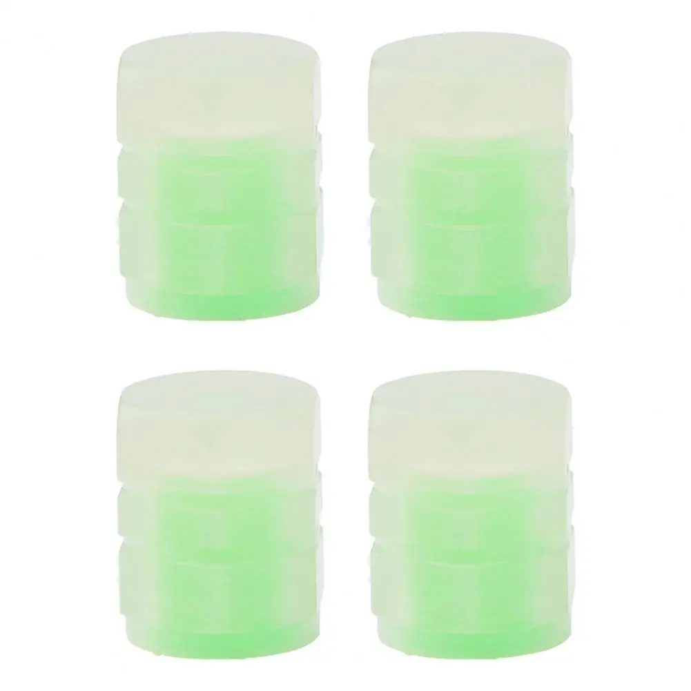 

4Pcs Universal Luminous Tire Valves Caps Auto Stem Caps Cover Car Tire Valve Caps Wheel Tyre Rim Stem Covers Car Accessories