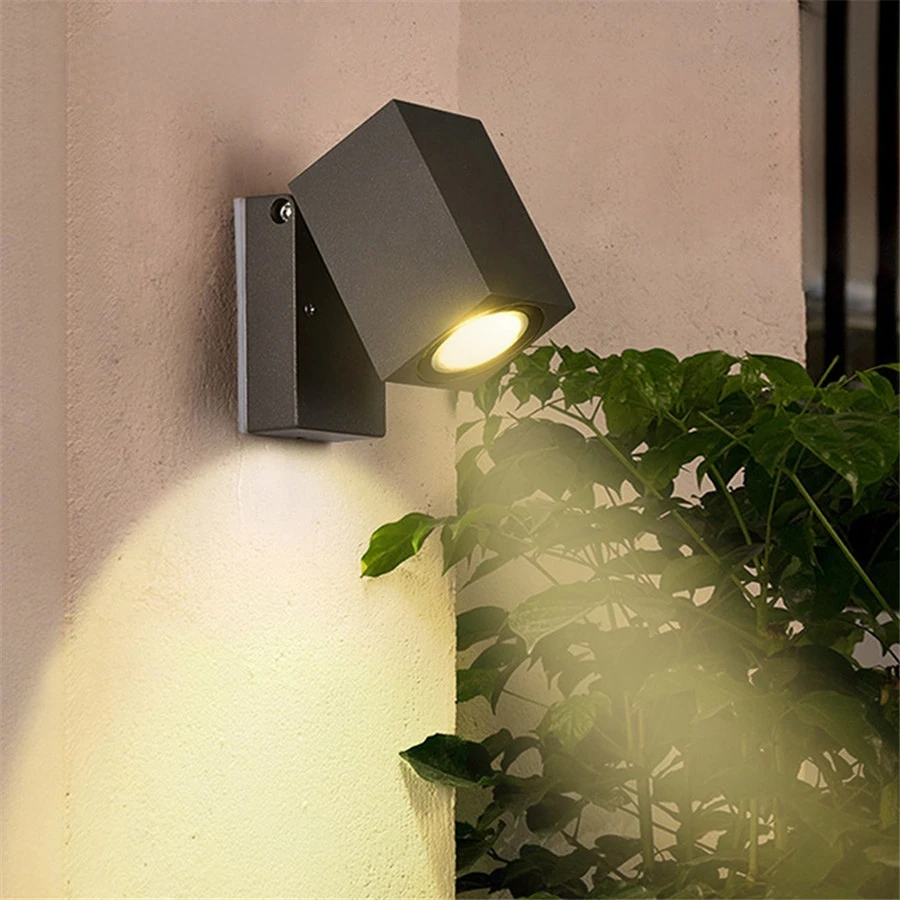 

Outdoor LED Wall Lamp, Modern LED Light IP65 Waterproof Standards for Exterior House Porch Patio, Garden Fence and Deck