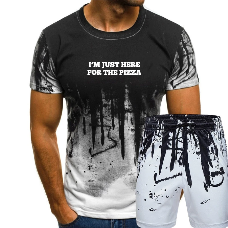 

Мужская футболка с принтом пиццы, со слоганом, забавный блоггер еды